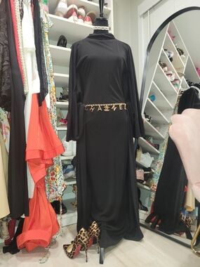 Zara Trf Collection Black Dress